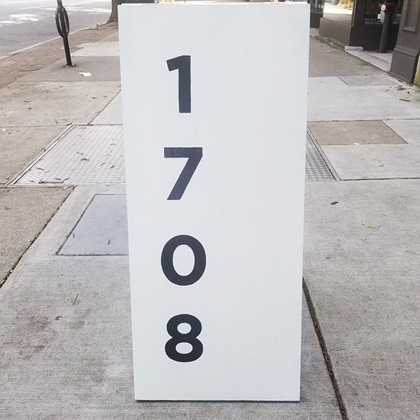 1708 Gallery logo