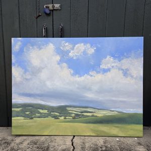 Gentle Rolling Hills || 36" x 48" || oil