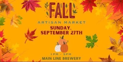 Fall Artisan Market at Main Line Brewery