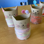Craft Corner: Cardboard Cats