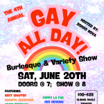 Gallery 2 - GAY ALL DAY! Burlesque Show