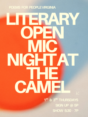 Literary Open Mic Happy Hour @ The Camel (CANCELLED)