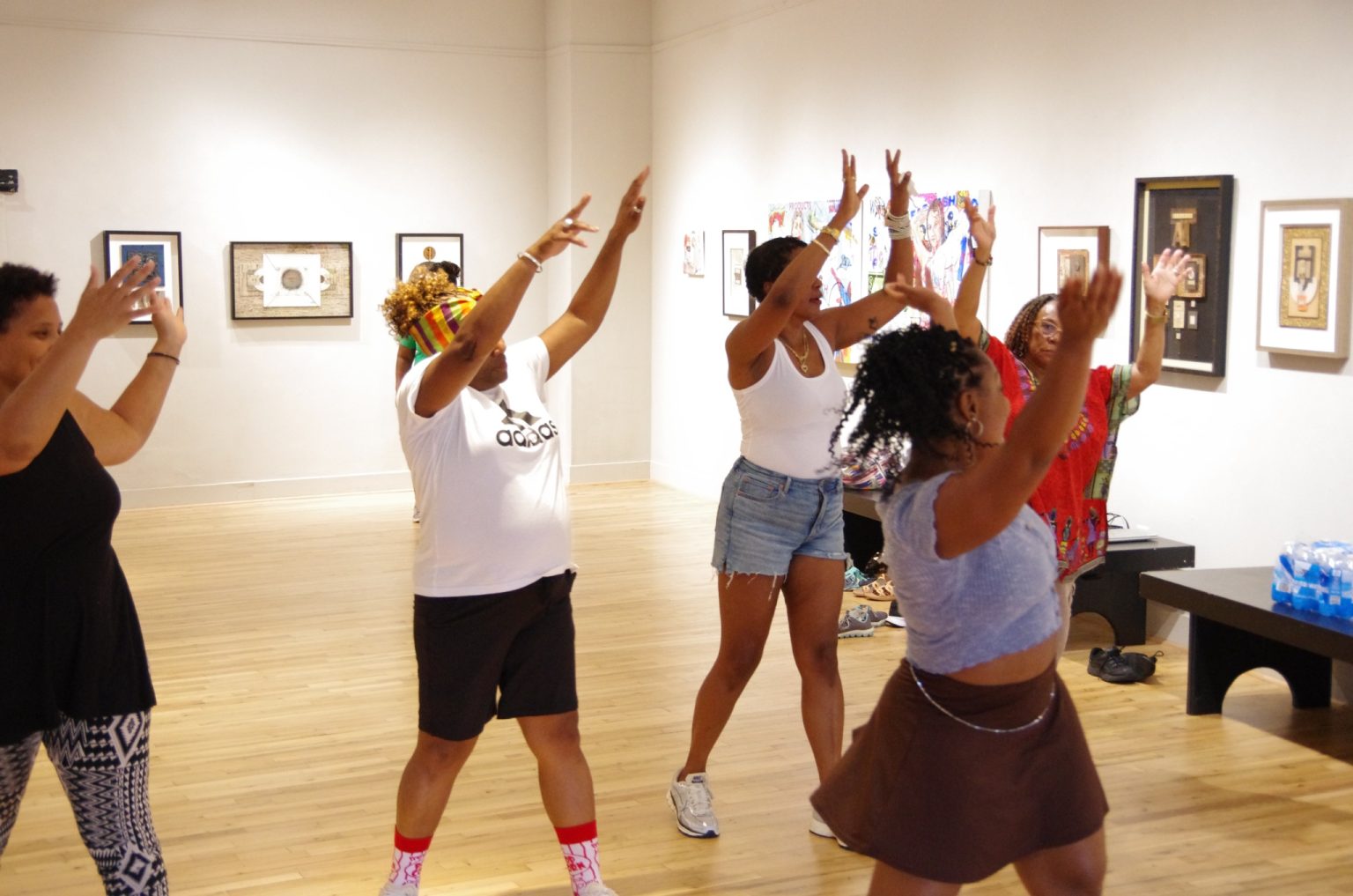 Gallery 6 - Shelita leading AfroFusion Flow Dance Class