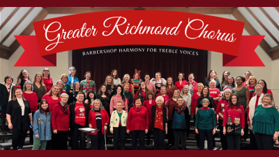 Greater Richmond Chorus - Barbershop harmony for treble voices
